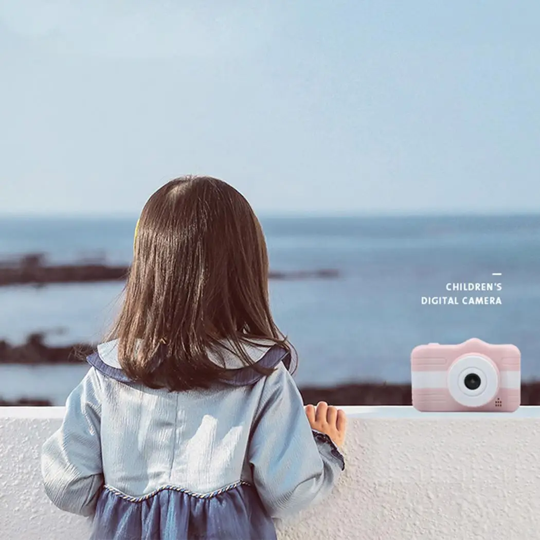  High Definition Creative Dual Camera Mini Children 400 mAh 32GB Camera 5V/1A Educational Toys Blue/