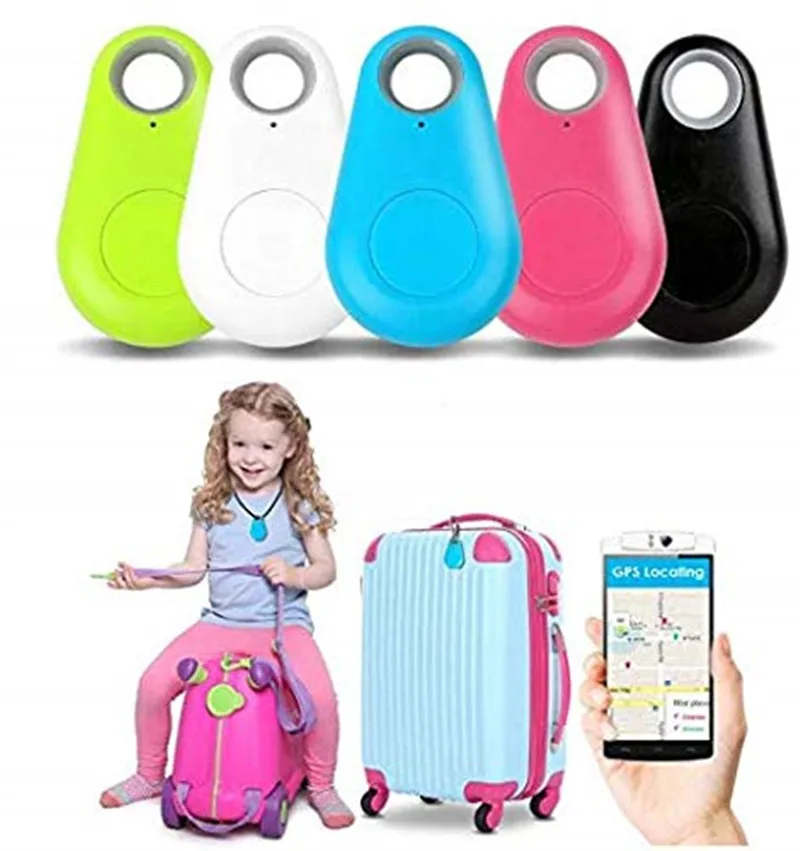 4 Pack Smart GPS Tracker Key Finder Alarm Finder Tracker for Key Wallet Car Pet Dog Child Anti-Lost Anti-Theft Tracking Device