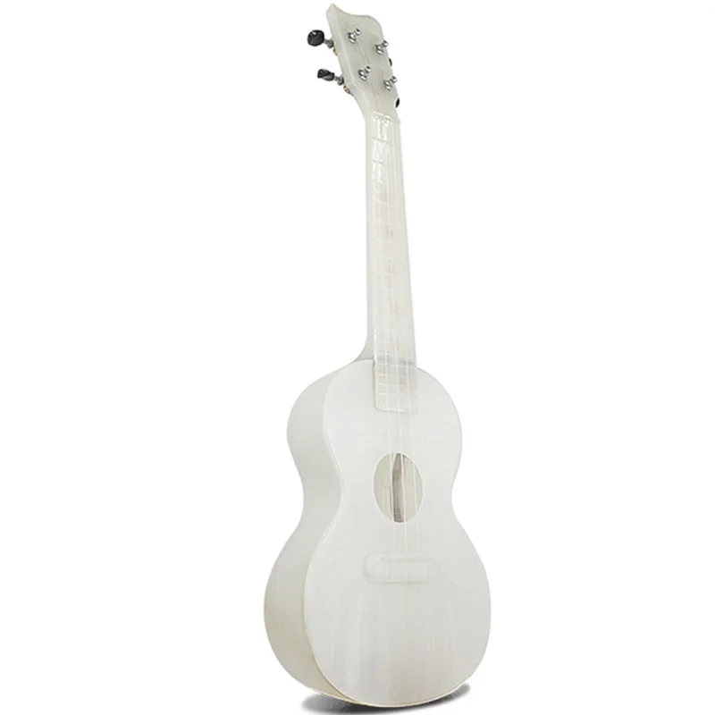 

23 Inch Ukulele Concert Unique LED Lighting Smart Ukelele Travel Ukulele Anti-Broken Polycarbonate Ukulele with Bag Cable