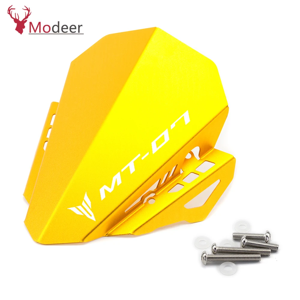 Motorcycle Windshield For YAMAHA MT07 MT-07 FZ-07 2018 2019 Motorbike Wind Deflector Windscreen Aluminum MTFZ 07 (3)