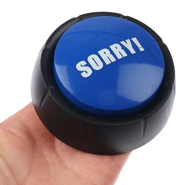 Respond to phone Bullshit Buttons Maybe No Sorry Yes Sound Button Toys Home Office Party Funny Gag Toy For Kids Adult Toy Gifts 5