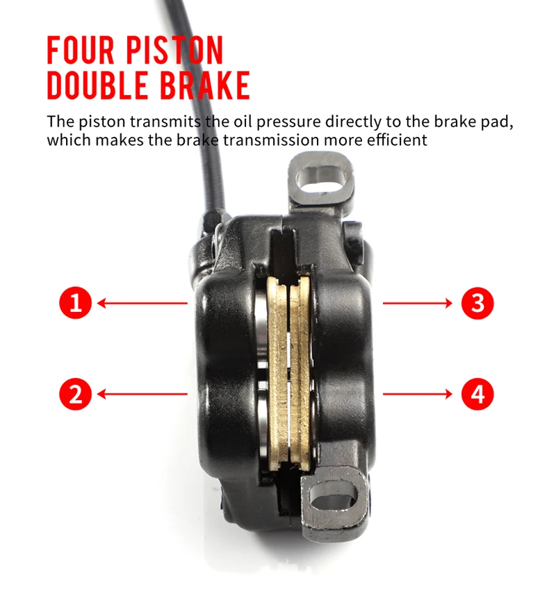 Mountain Bike Hydraulic Disc Brakes Logan Hydraulic Brakes Made