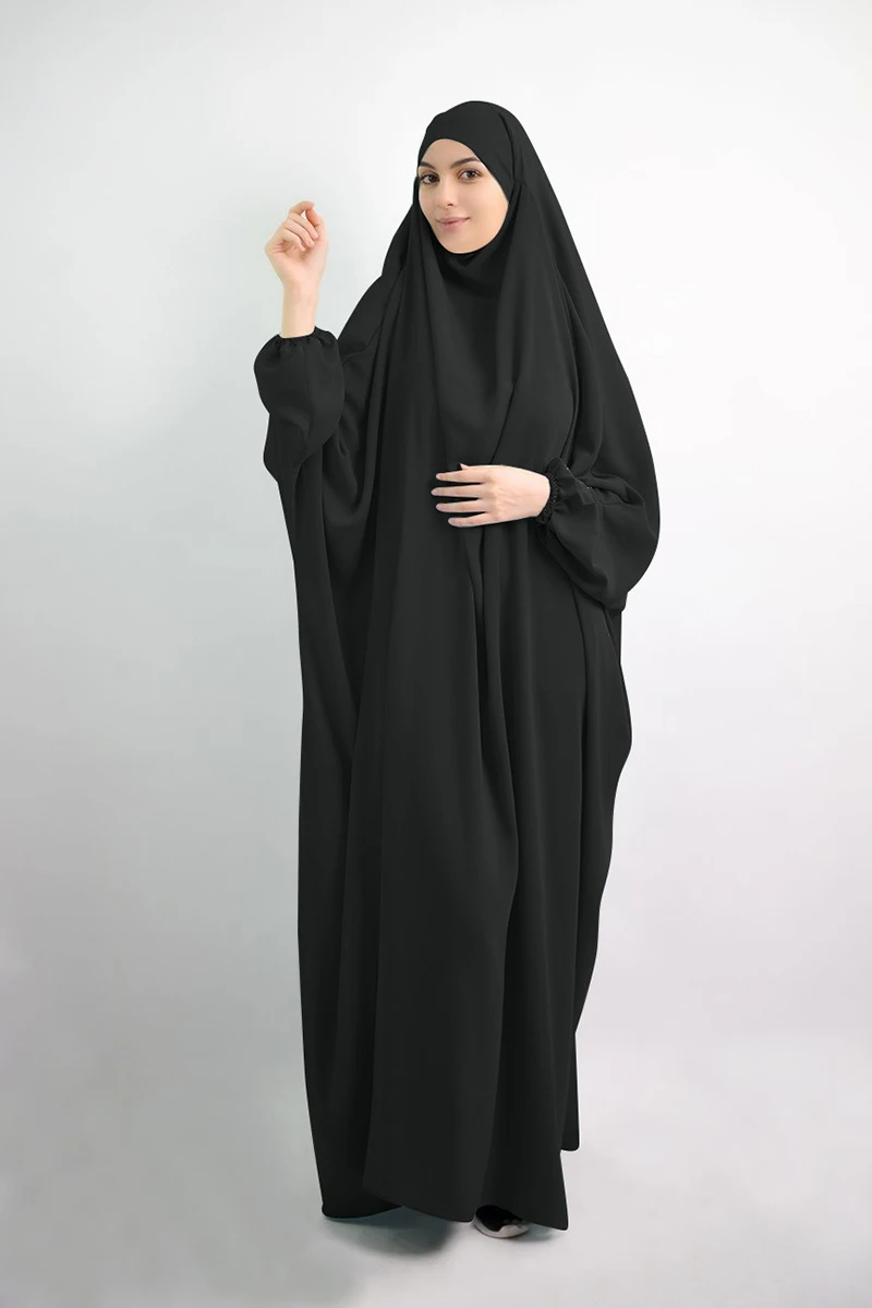 Muçulmanas, Vestuário de Oração, Abaya, Long Khimar,