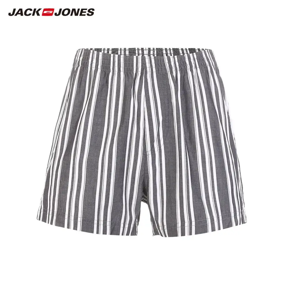 Мужские трусы боксеры с принтом JackJones 100% хлопок мужские шорты 219192512|Боксеры| |