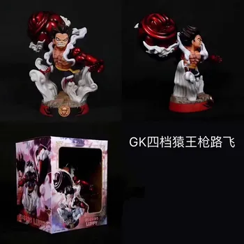 

Anime One Piece Monkey D Luffy GEAR Fourth 4 KONG GUN Ver. GK Statue PVC Action Figure Collectible Model Kids Toys Doll Gift