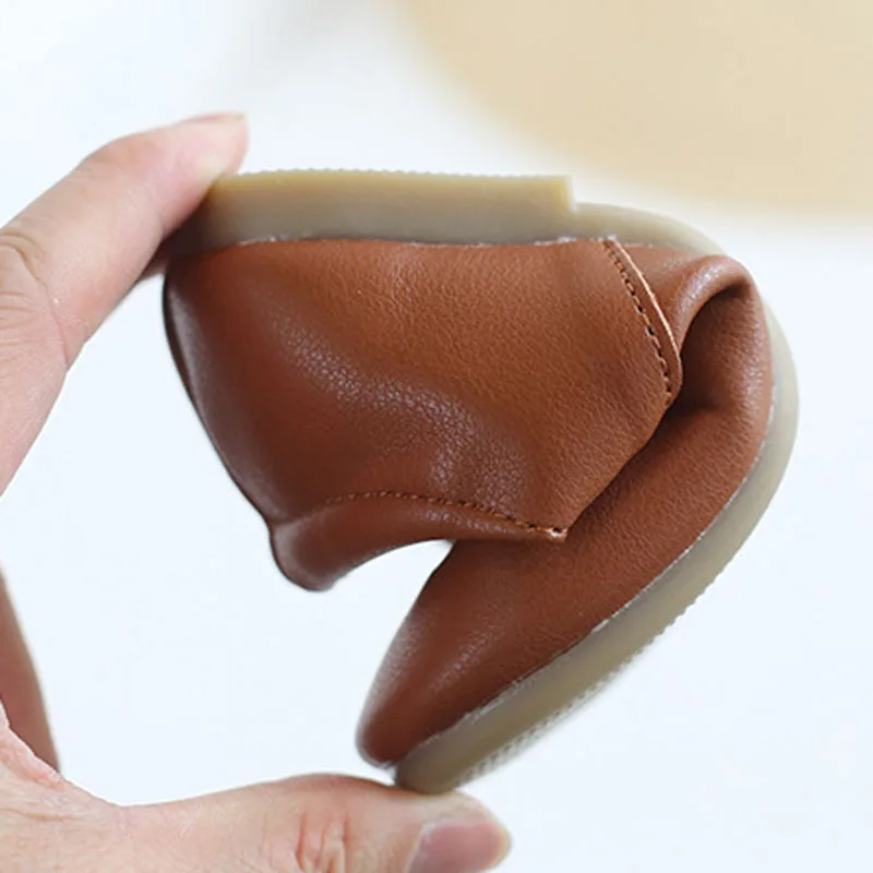 Children Leather Shoes for Boys Girls Shoes Kids Soft Bottom PU Leather Sandals Hollow Baby Toddler Outside Sneakers CSH1250 5