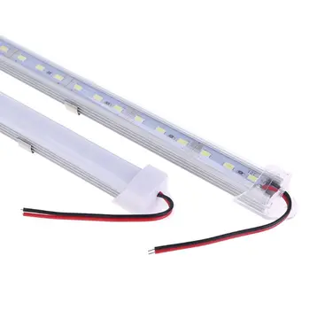 

1pcs 50cm Cold White Car LED Strip Light 5630 36 LEDs Car Interior Strips Lamp E7CA