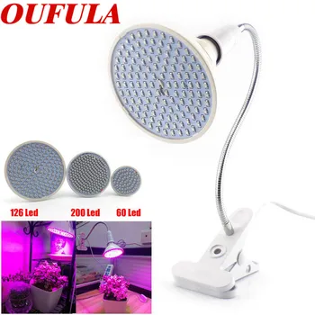 

OUTELA LED Plant Growth Light Full Spectrum Plant Fill Light 6w 15w 60 Led 126led 200led