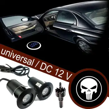 

2 x Car Door Entry Lighting Light 12V / Car Door Logo Projector Light, Universal for All Cars