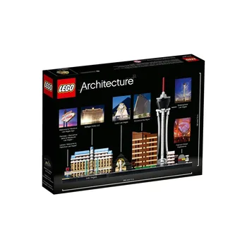 

LEGO 21047 Architecture Series Las Vegas Brick Model Recreate The World's Most Vibrant Cities Children Holidays Gifts Toys