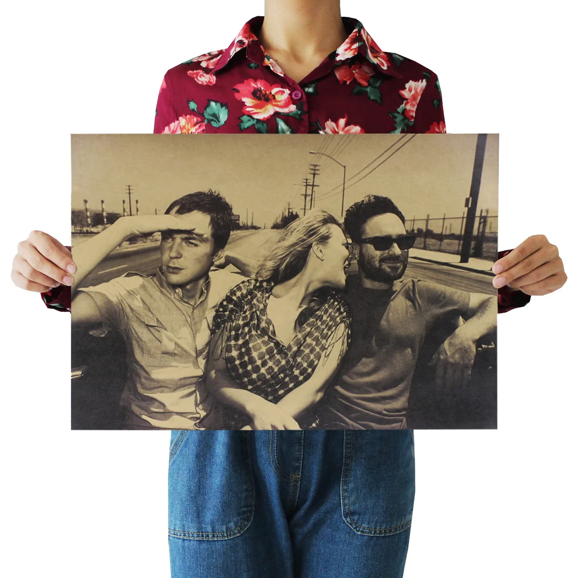 

[C404] Big Bang Theory Nostalgic Retro Kraftpaper Poster Indoor Bar Cafe Decorative Painting