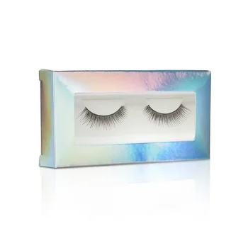 

False Eyelash Packaging Box Rectangle Cardboard Box for False Eyelashes DIY Packaging Box Empty Eyelash Packaging Lashes Box