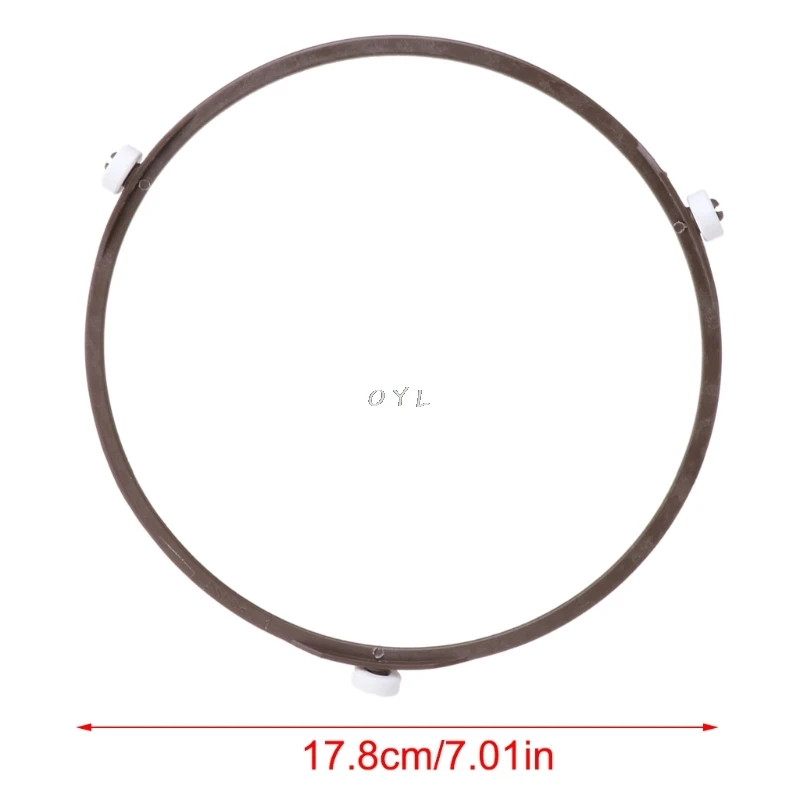 Прочные части микроволновой печи круглой формы вращающийся поднос стеклянная пластина поддержка 17,8*1,4 см аксессуары для кухонного прибора