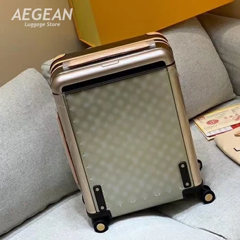 

20inch luxurious rolling luggage Titanium alloy