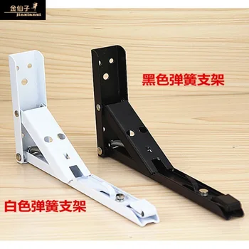 

Support Frame Triangular Wall Load-Bearing Holder Brace Wall Hanger Folding Computer Storage Partition Table Stand Bookshelf