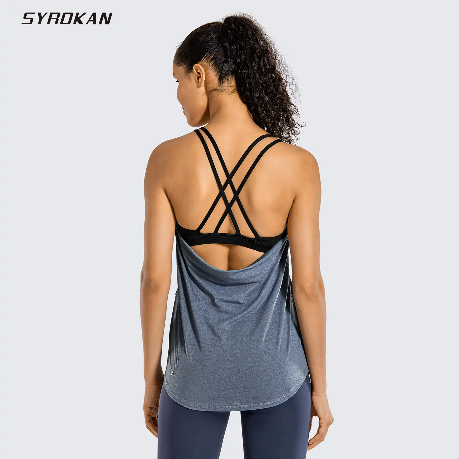 open back workout tank