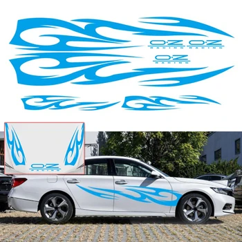 

Auto Car Sticker Exterior.Full Body Decal Flame Design Decoration PVC Parts