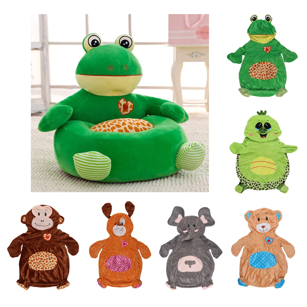AnimalShapePlushBeanBagChairCouchCoverforKidsCouchFurniture