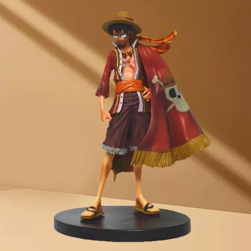 Аниме One Piece 15 я годовщина DXF Group Luffy ПВХ экшн фигурка Коллекционная модель игрушка