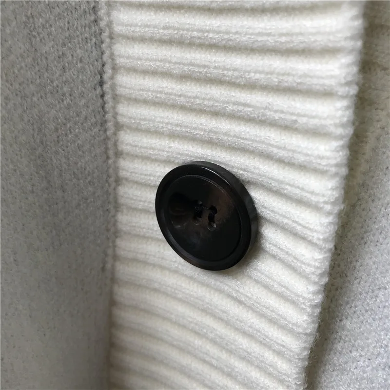 Woherb/осень-зима, вязаный кардиган средней длины, повседневный корейский свитер с вышивкой в виде сердца, свитер-накидка, женские вязаные куртки