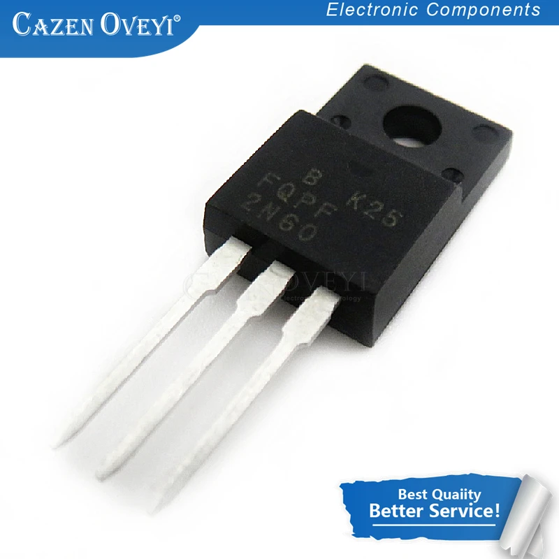 

10 шт./партия FQPF2N60C TO-220F 2N60C 2N60 TO220 FQPF2N60 TO-220 В наличии