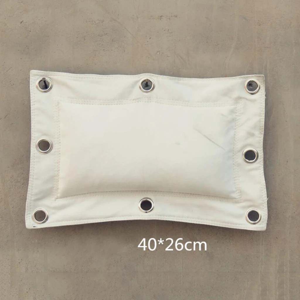 Canvas Wall Punching Bag for Wing Chun Kung Fu Boxing Training Punch Bag Striking Sand Bag (Empty) - 2 Sizes for choose