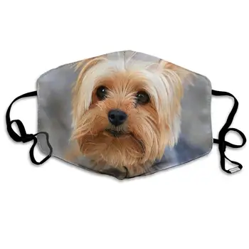 

Fashion Unisex Anti-Dust Half Face Mouth Mask Cutest Yorkies