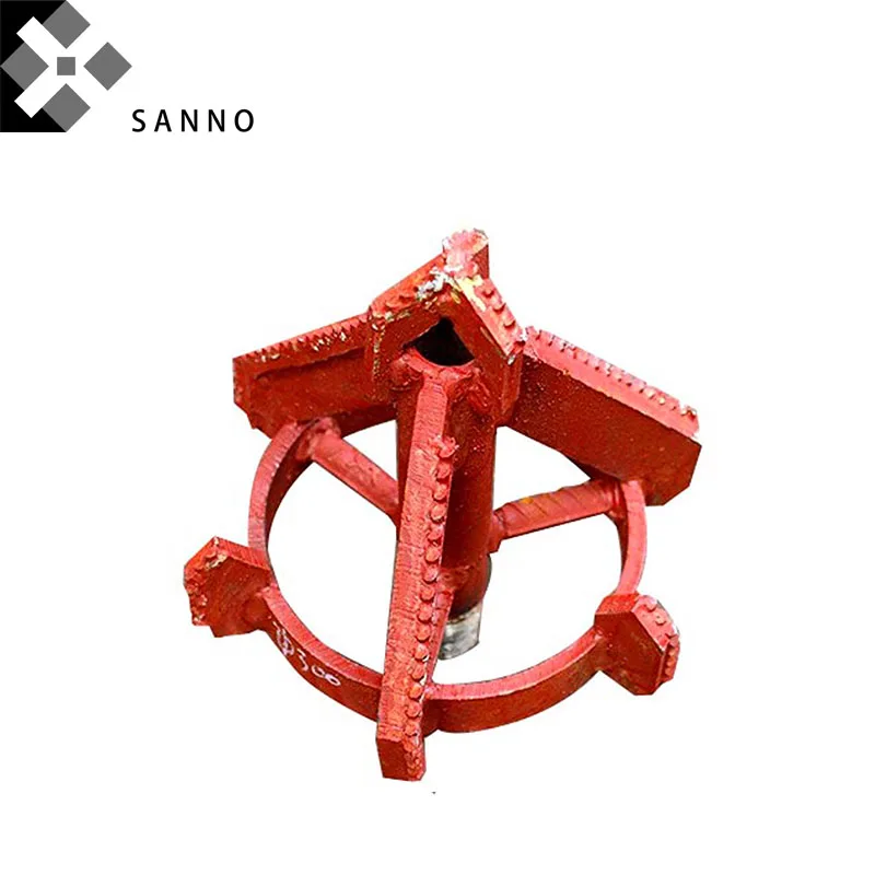 Lantern shape drill bit cone type alloy drag drill bits mud pump tools exploration rig fitting for geological prospecting (1)