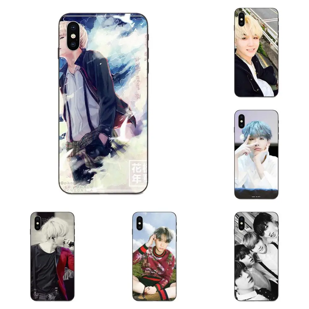 

TPU Capa For Huawei Honor 5A 6A 6C 7A 7C 7X 8A 8C 8X 9 10 P8 P9 P10 P20 P30 Mini Lite Plus Suga Bangtan Boys