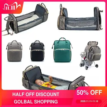 

Diaper Bag Backpack with Changing Moms and Dads Backpack Multifunctional Baby Bed Bags Maternity Nursing Handbag Stroller Bag