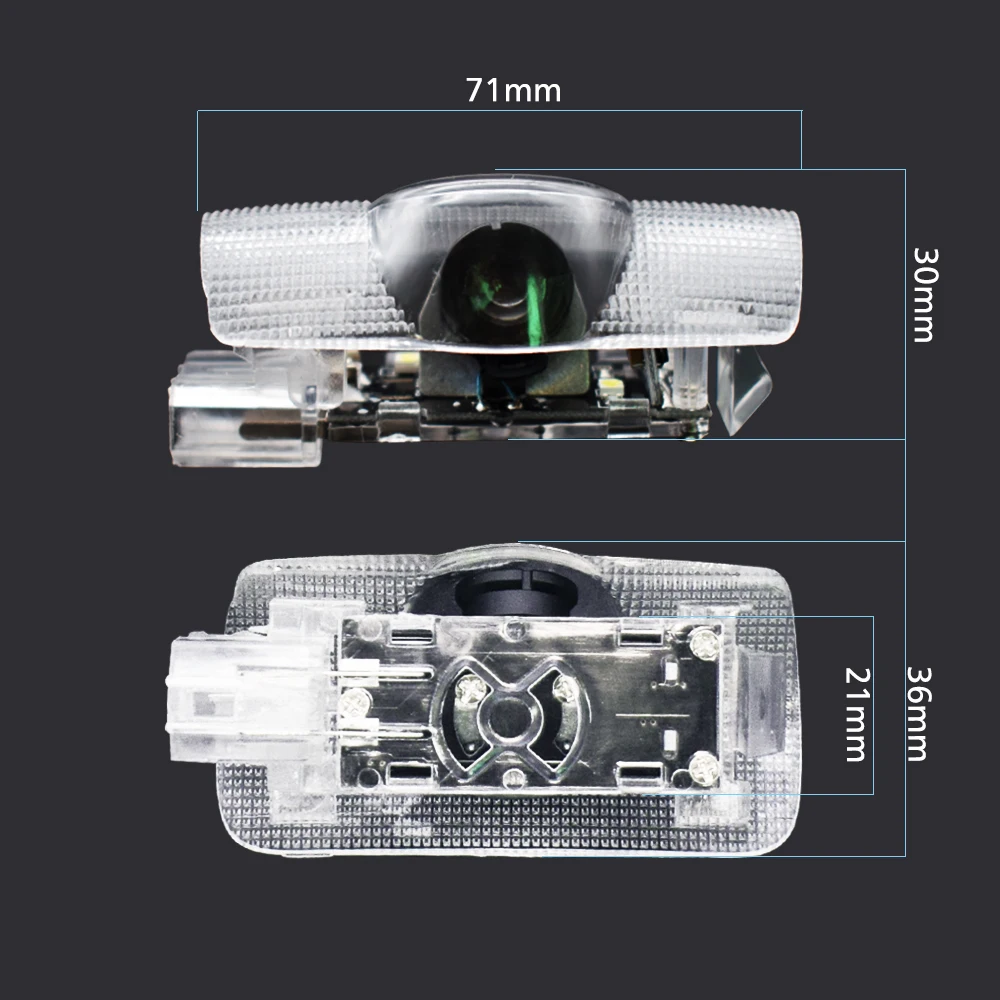 2 шт. двери автомобиля Добро пожаловать свет led Ghost Shadow для toyota Highlander Camry avalon EZ Reiz crown prius Prado Land Cruiser логотип