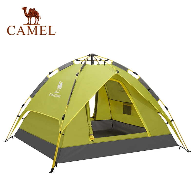 CAMEL 3-4 человек двухслойная пружинная Автоматическая палатка для кемпинга походов