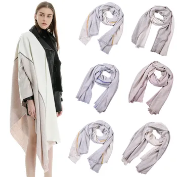 

Scarf Women Patchwork Scarf Pashmina Shawl Wrap Scarf Blanket Shawls and Wraps Fashion bufandas invierno mujer poncho 2019#30