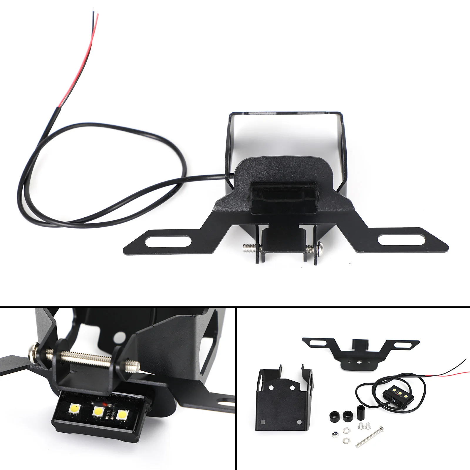 

Artudatech License Plate Holder Frame Bracket fit for Kawasaki ZX-10R ZX10R 2016 2017 2018 2019 2020 2021