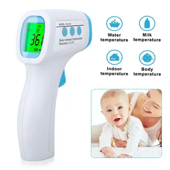 

Non-contact Household Infrared Forehead Thermometer Digital LCD Body Object Thermometer Temperature Measurement Device for Baby