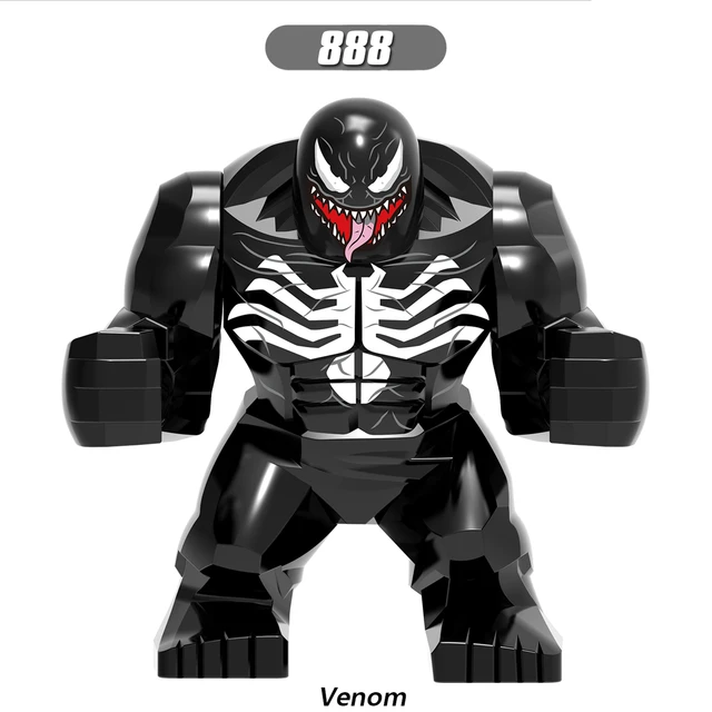 Big Decool Thanos Large Anti Venom Riot Carnage Green Lantern Hulk Buster Goblin Thing Building Block Figures Toy For children 6