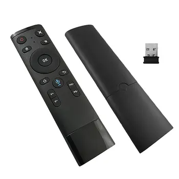 

Q5 Air Mouse BT Voice Remote Control For Smart TV Android Box IPTV Wireless 2.4G Voice Remote Control With USB Receiver
