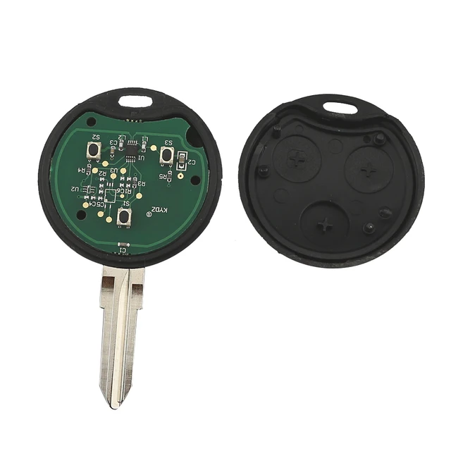 YIQIXIN 433Mhz รีโมทกุญแจรถ Keyless Entry สําหรับ Mercedes Benz Smart Fortwo 450 Forfour 451 Roadster City Coupe Cabrio 1998-2006 4
