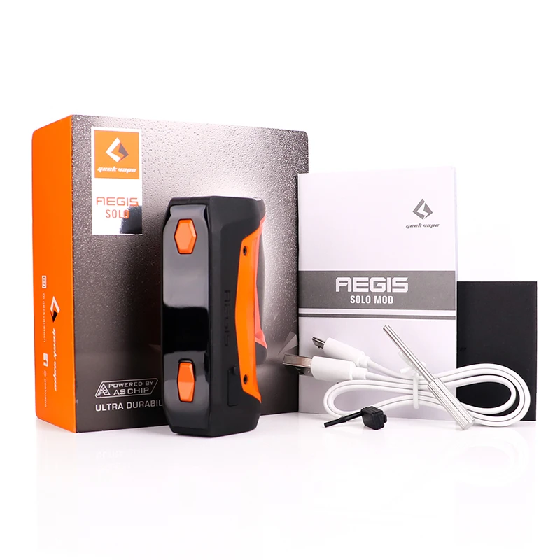 Оригинальный GeekVape Aegis Solo mod водонепроницаемая электронная сигарета подходит для