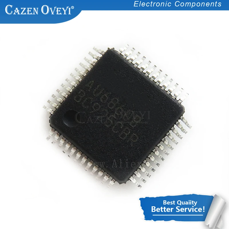 

5pcs/lot AU6860B AU6860 LQFP-48 MP3 audio decoder chip In Stock