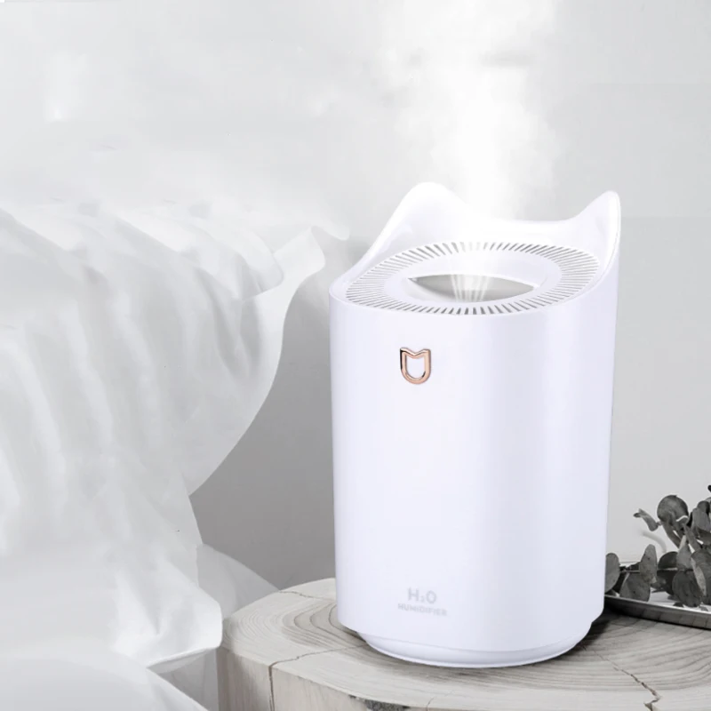 Large Capacity Humidifier 3L Aroma Diffuser Double Mist Aromatherapy Air Humidifier USB Mist Maker