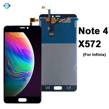 

20pcs For Infinix x572 Replacement Part Screen For Infinix Note 4 X572 Full LCD Display Touch Screen Digitizer Assembly Ship DHL