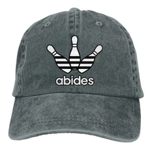 Abides Casquette Deep Heather Мужская и женская джинсовая бейсболка с ремешком на спине Регулируемая Кепка для гольфа
