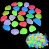 Hot! 1/10Pcs Nice Glow in the Dark Pebbles Artificial Luminous Stone Walkway Aquarium Accessories Fish Tank Decor ► Photo 2/6