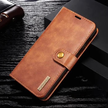 

OnePlus 6T Case For Oneplus6 6T PU Leather Wallet Cover for oneplus6T 6 2 in 1 Thin Case Flip Magnetic Cover Book Holder Fundas