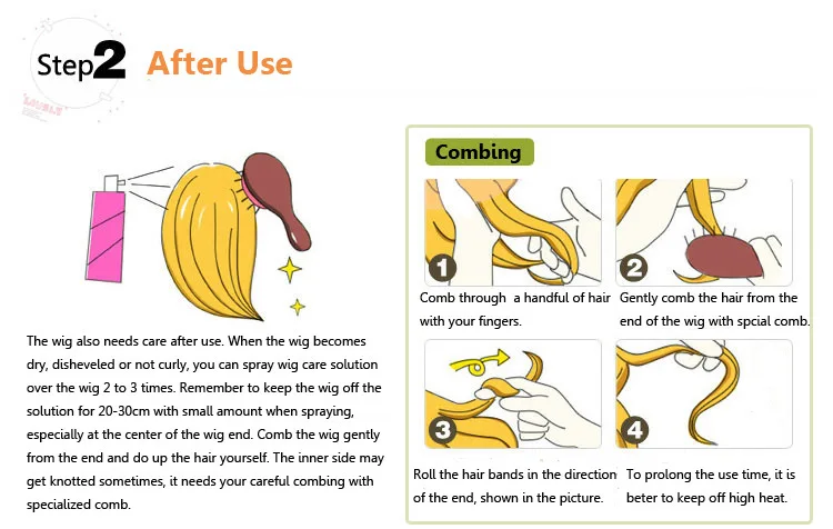 how to wear  wig (2)