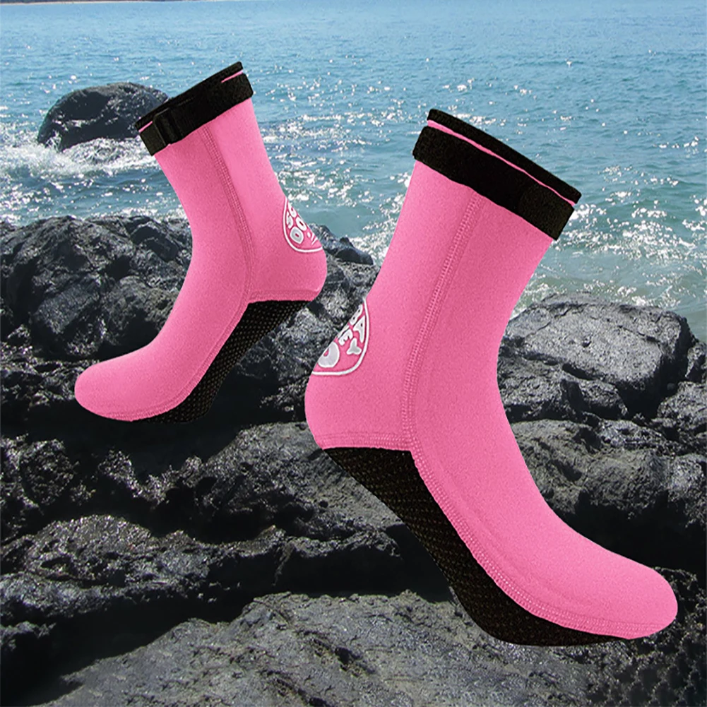 Мужские и женские нескользящие легкие носки для серфинга дайвинга теплые портативные сапоги пляжная Неопреновая Обувь для подводного плавания на шнуровке