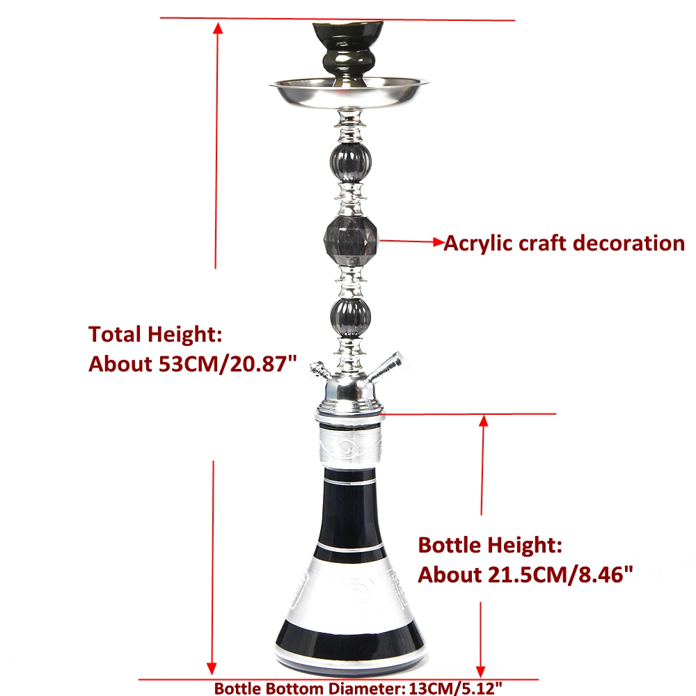 Путешествия Стекло Шиша кальянная трубка Chicha Narguile Completo Nargile Waterpijp с Sheesha керамическая чаша для угля щипцы аксессуары