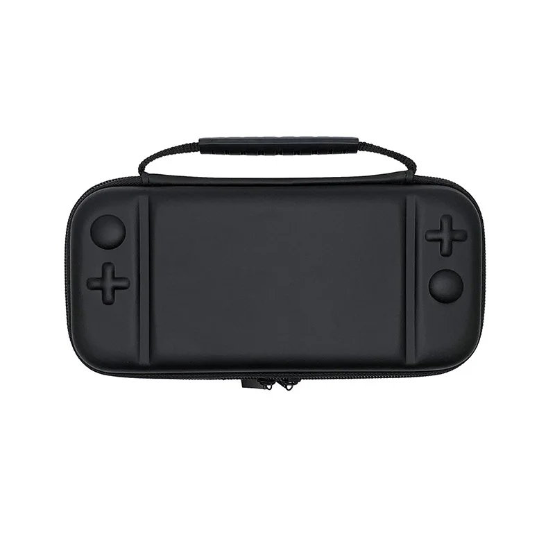 Only black bag Сумка для хранения переносных чехлов для nintendo Switch Lite, жесткий портативный дорожный Чехол для nintendo Switch мини консоль и аксессуары - Цвет: Only black bag