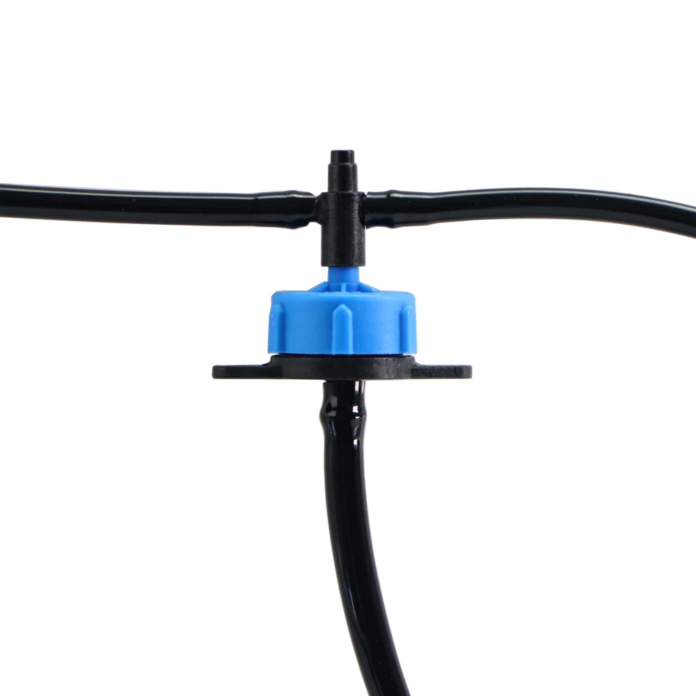 Garden 1/8" Drip Irrigation Sprinkler 4 Way Water Pipe Connector 4/7mm To 3/5mm Hose Bend Arrow Emitter Dripper Watering Fitting 2